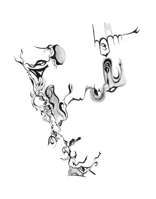 "Abstracting Time" no. 1  Giclée Fine Art Print