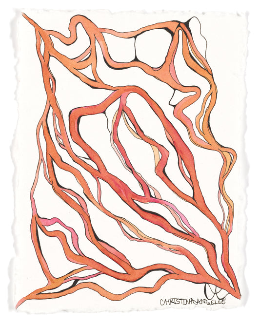 "ΕΡΩΣ - PASSIONATE LOVE" Giclée Fine Art Print