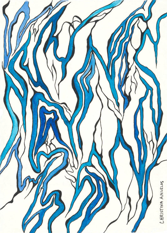 "ΕΥΔΑΙΜΟΝΙΑ - SUSTAINED HAPPINESS" Giclée Fine Art Print