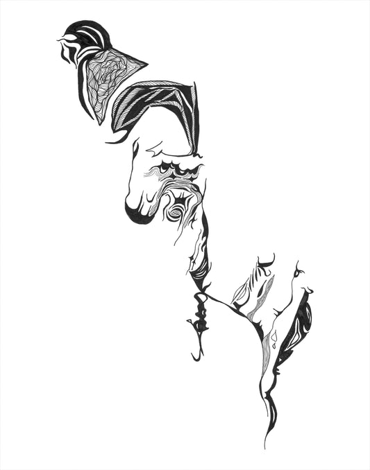 "Abstracting Time" no. 2 Giclée Fine Art Print