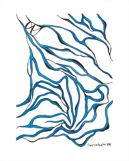 "ΕΥΔΑΙΜΟΝΙΑ - LIFE OF PURPOSE" Giclée Fine Art Print