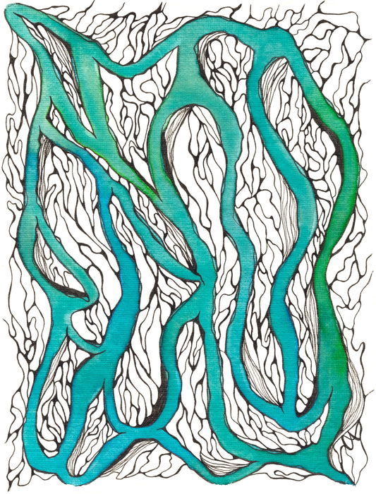 "ΣΟΦΡΩΗΝ: ΥΓΙΕΣ ΜΥΑΛΟ - SOPHROSYNE: DISCIPLINE OF THE MIND" Giclée Fine Art Print