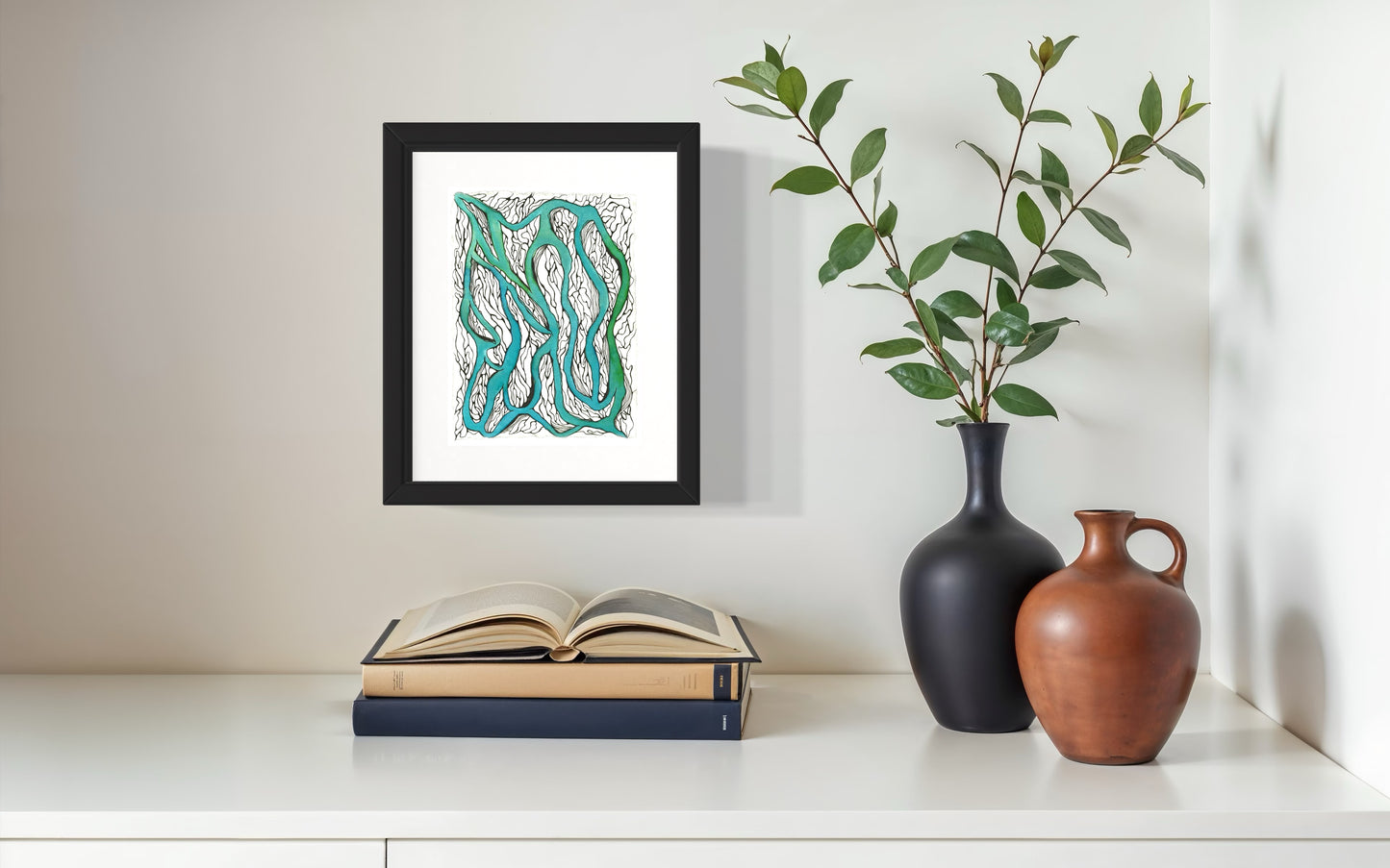 "ΣΟΦΡΩΗΝ: ΥΓΙΕΣ ΜΥΑΛΟ - SOPHROSYNE: DISCIPLINE OF THE MIND" Giclée Fine Art Print