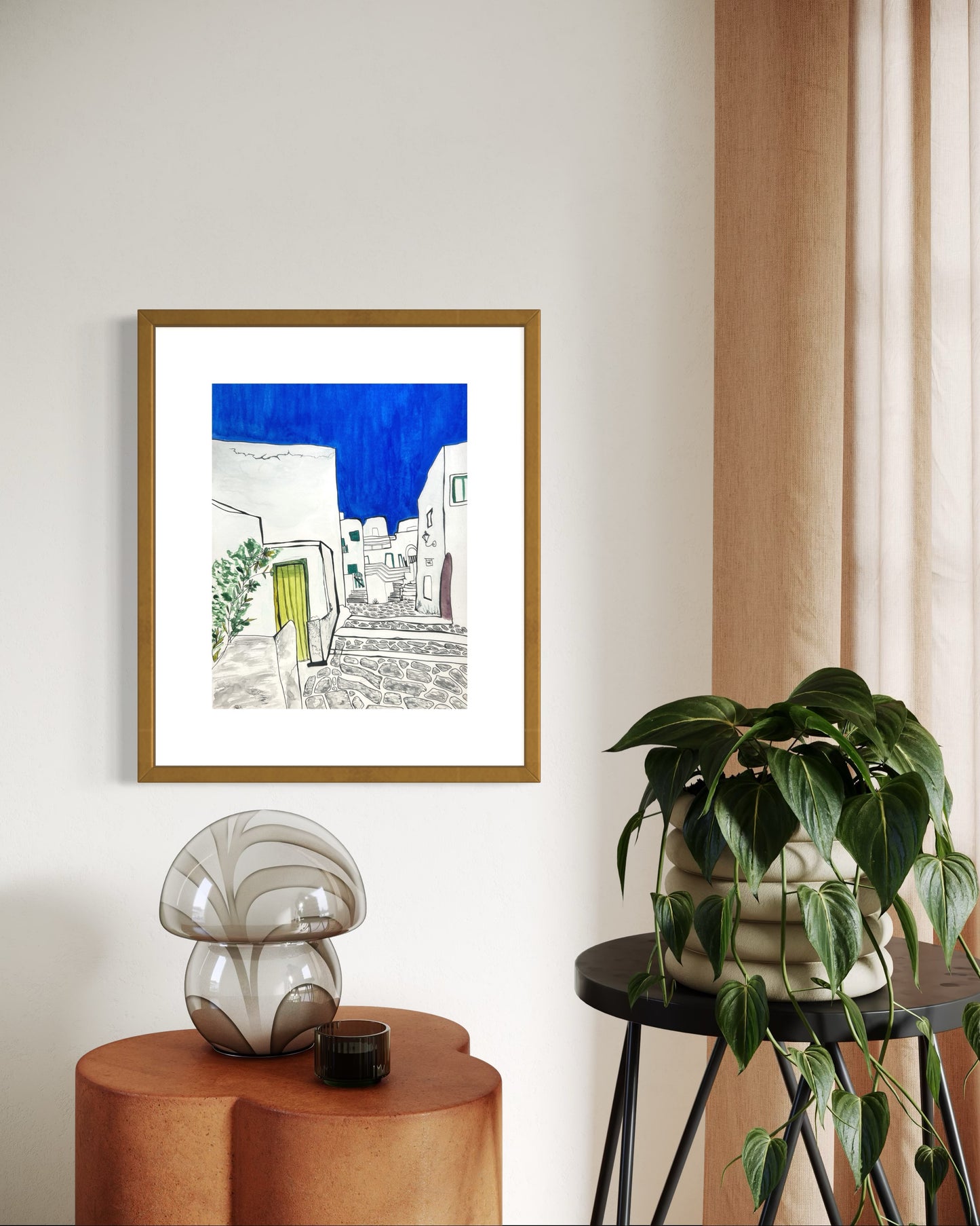 Streets of Paros Study