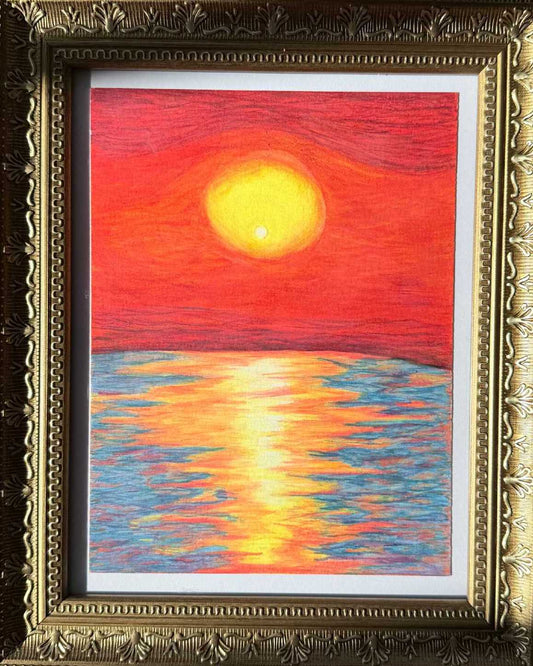 Poros Port Study of the Sunrise