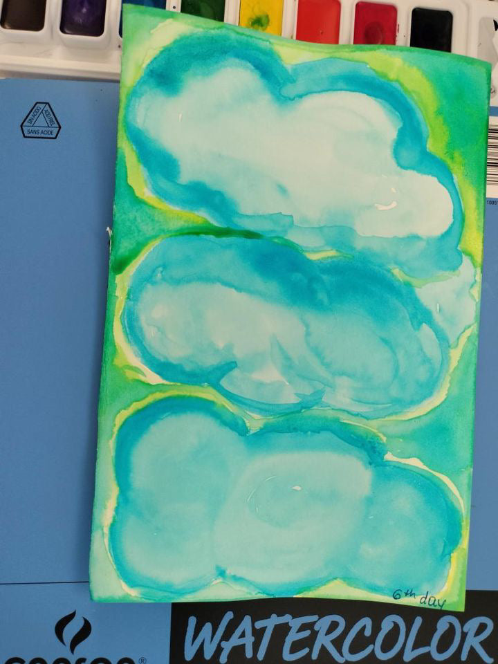 7 Days of Meditative Watercolor Painting - Online Course