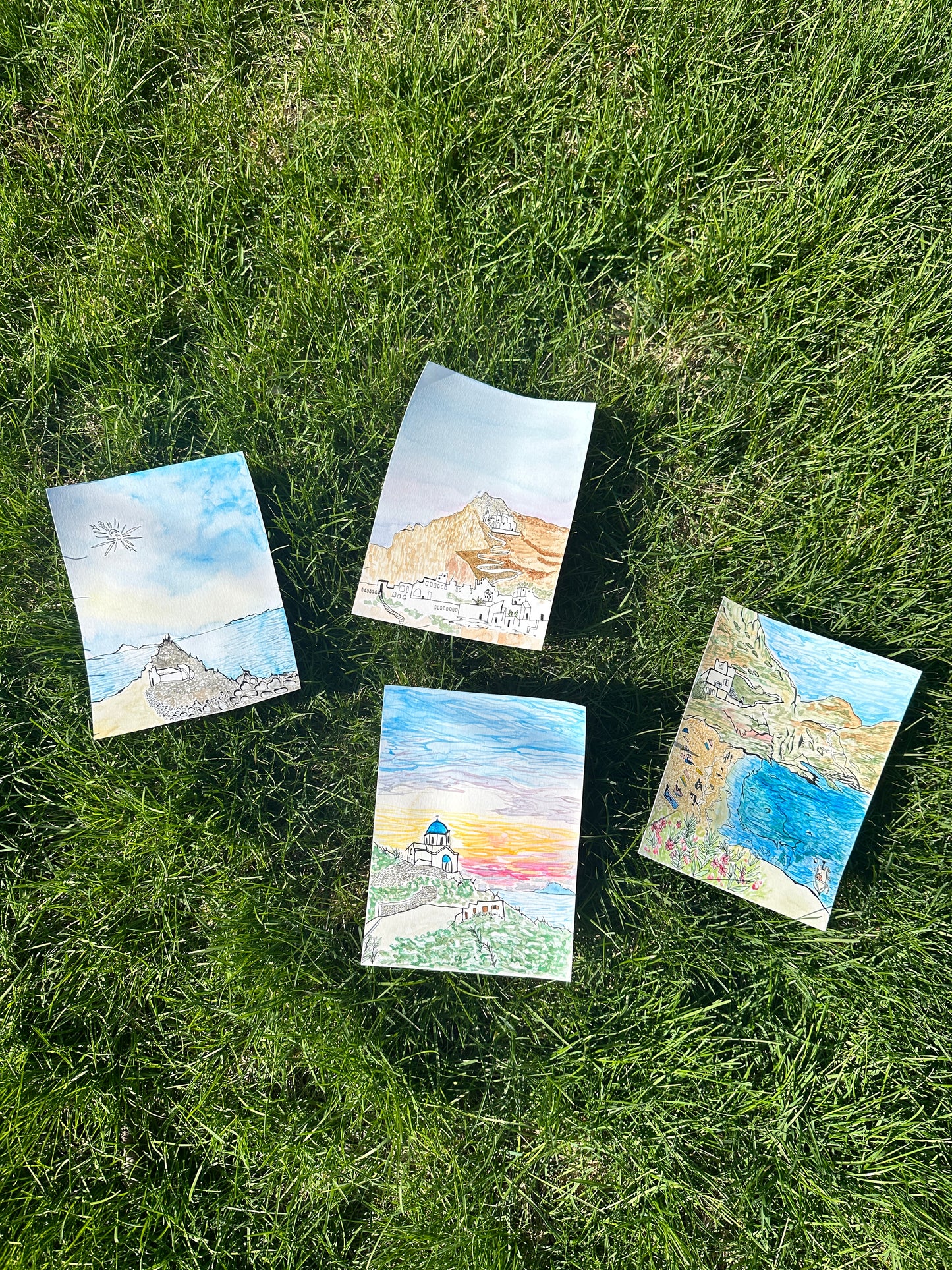 Paint Your Vacation Memories - A Virtual Watercolor Workshop