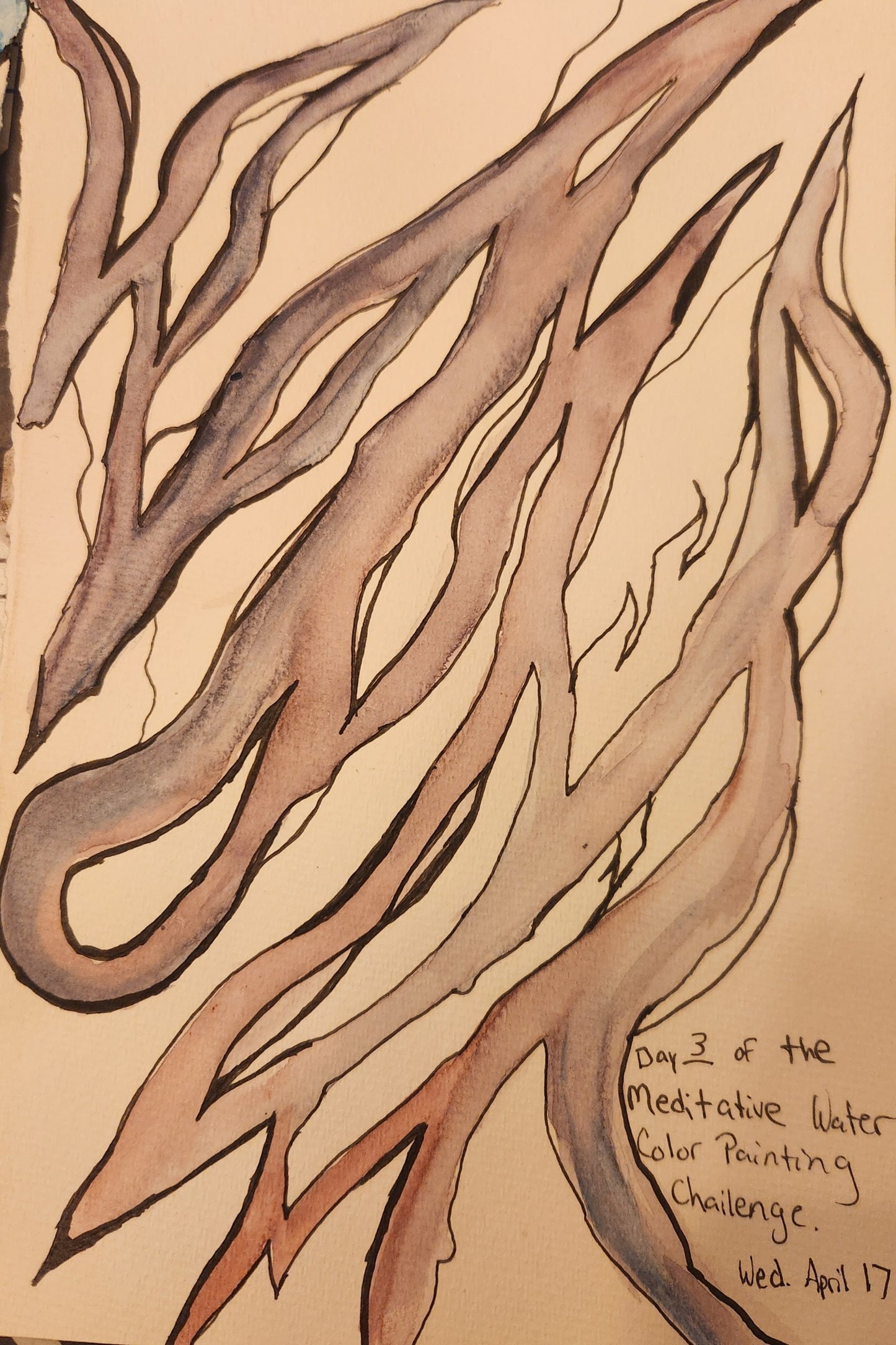 7 Days of Meditative Watercolor Painting - Online Course