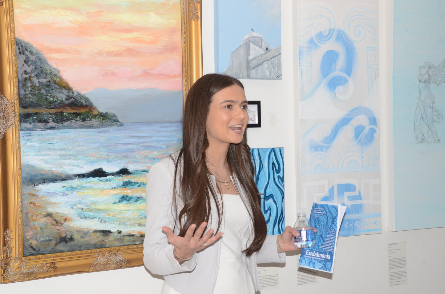 In My Blue Period By Maria Madonna Constantinides