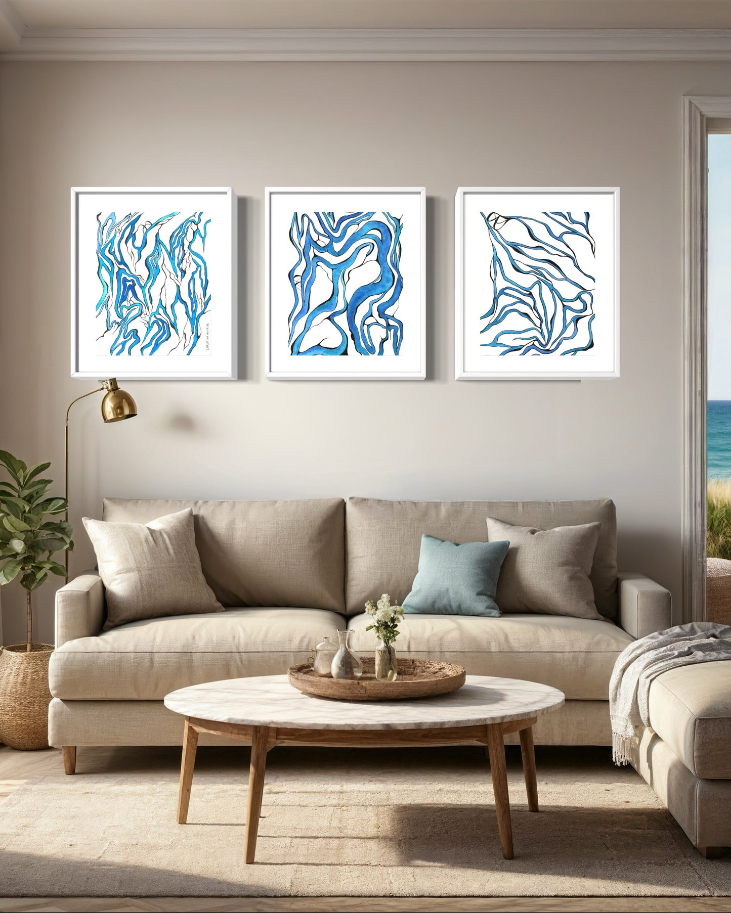 "ΕΥΔΑΙΜΟΝΙΑ - SUSTAINED HAPPINESS" Giclée Fine Art Print
