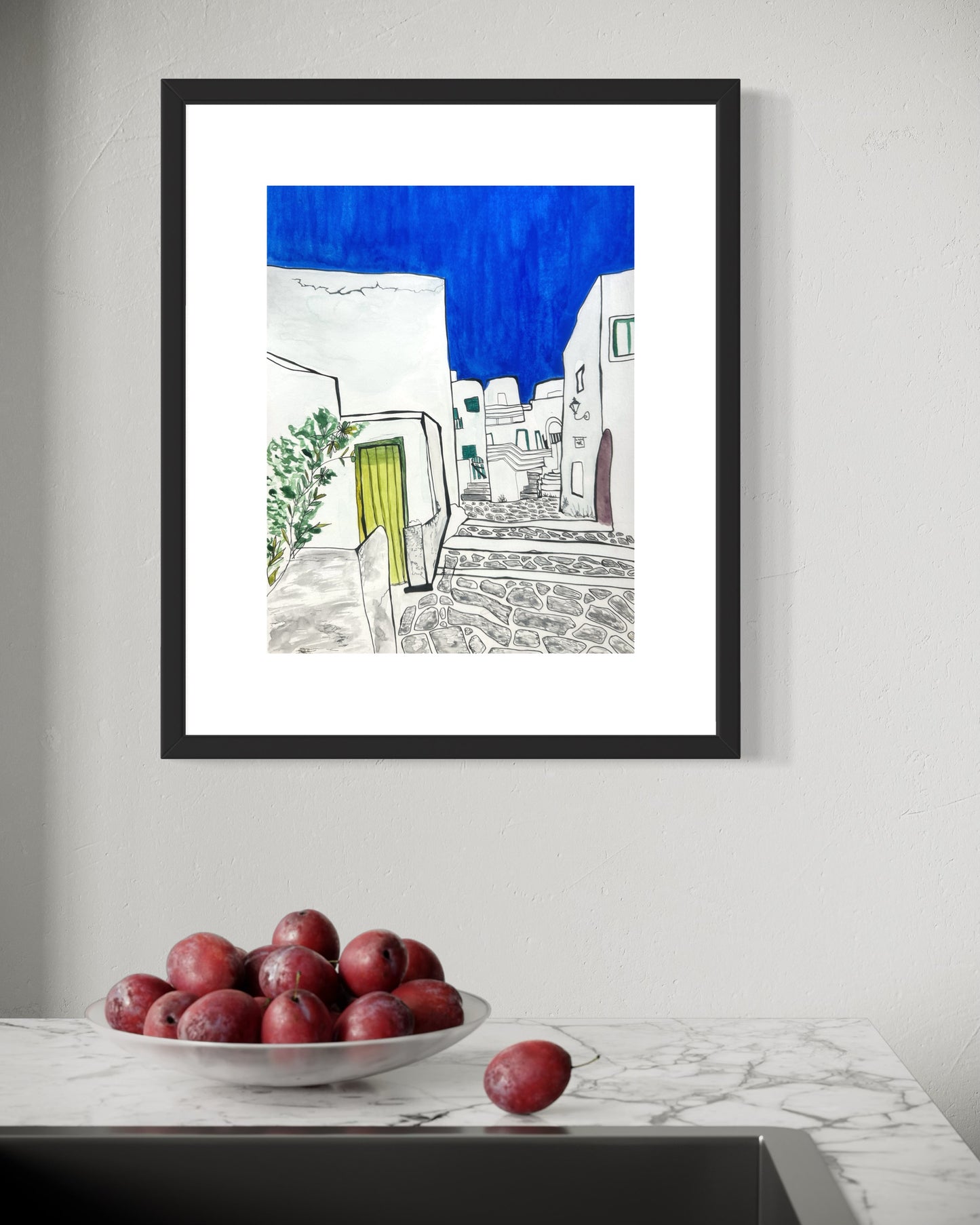 Streets of Paros Study