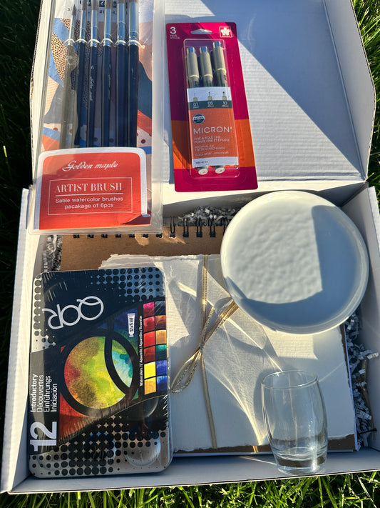 Watercolor & Sketching Supply Kit