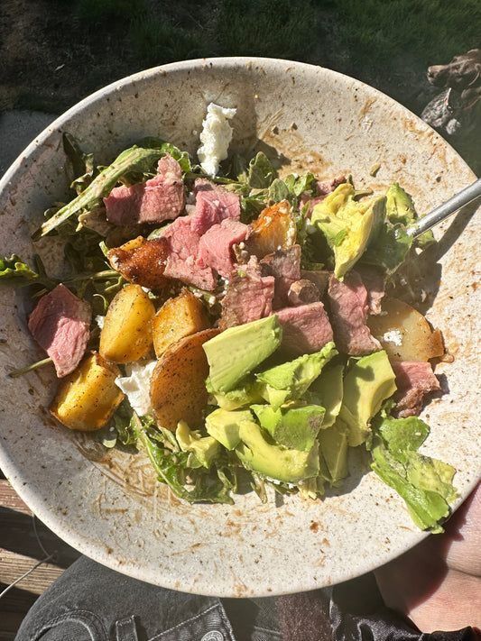 The Yummiest Breakfast Salad