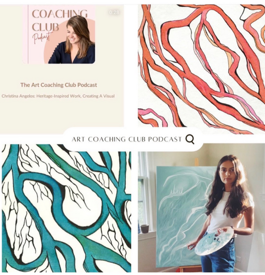 "Heritage-Inspired Work and Finding a Visual Language from Your Art" Artist Coaching Club Podcast