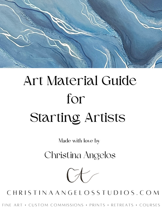 Art Material Guide for Starting Artists