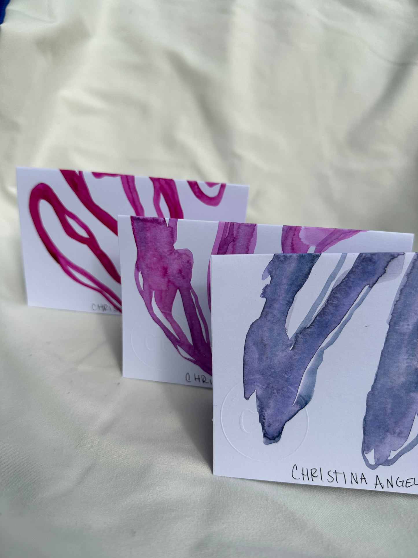 Hand Painted Greeting Cards