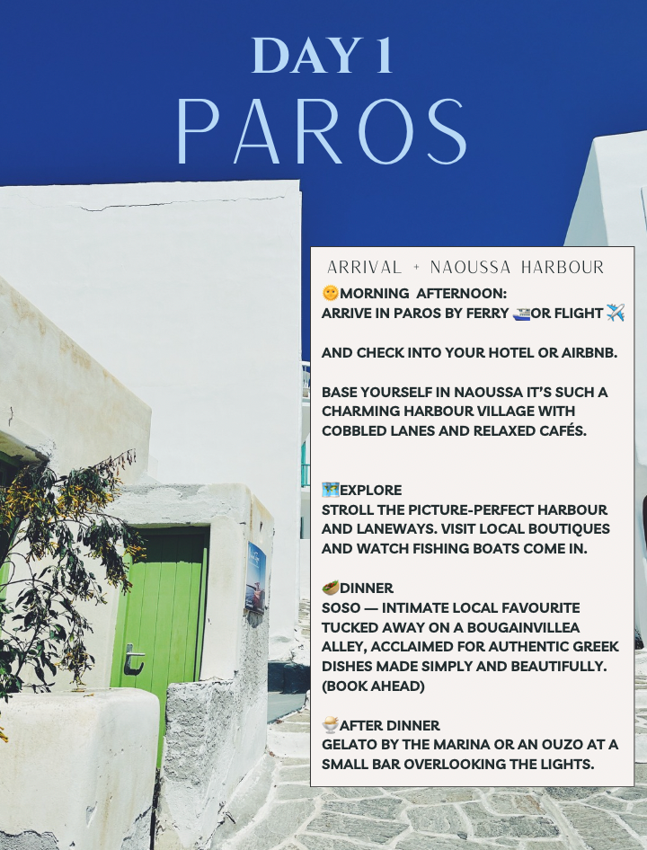 10 DAYS IN GREECE