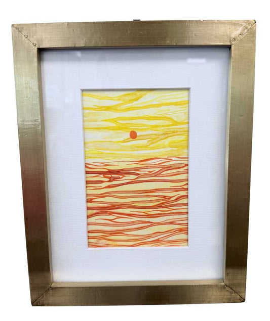 Sunset on Zacharo study no. 3