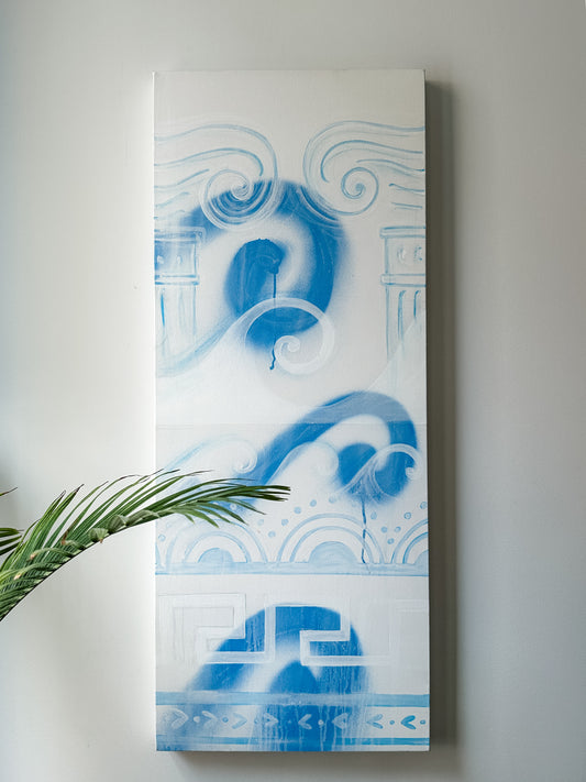 In My Blue Period By Maria Madonna Constantinides